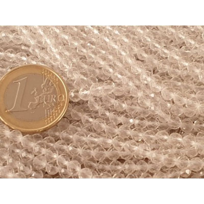 Bergkristallkette facettiert 4mm