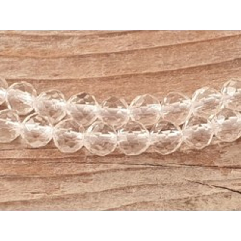 Bergkristallkette facettiert 4mm