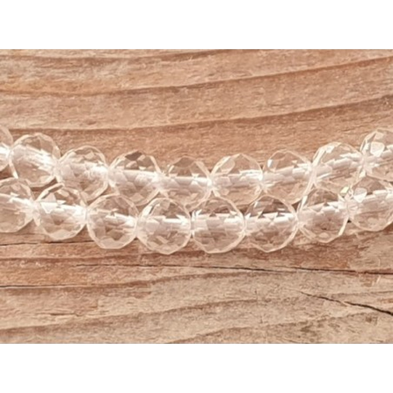 Bergkristallkette facettiert 4mm