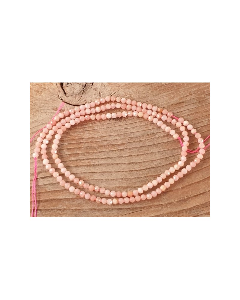 Andenopalkette facettiert 2mm