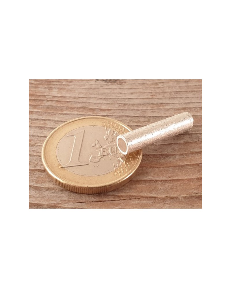 Zwischenteil, Röhrchen 4.5x20mm, 925 Silber