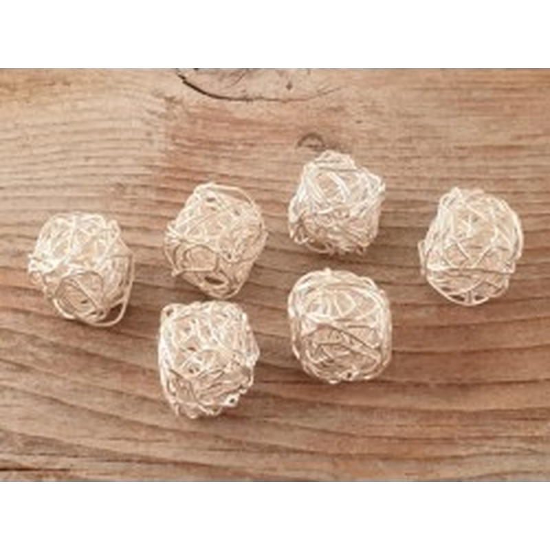 Zwischenteil, Würfel 11-12mm, 925 Silber