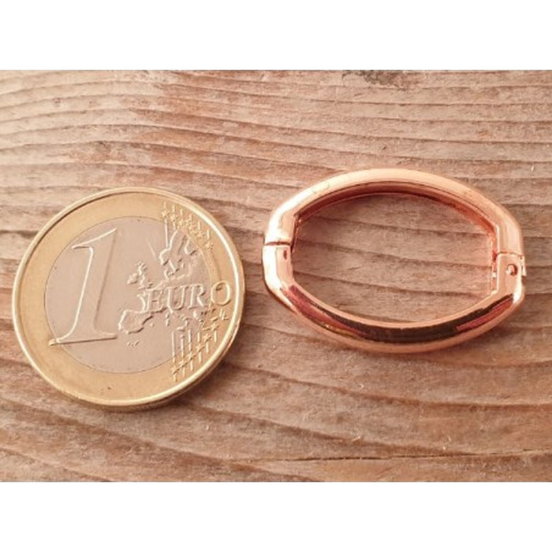 Kettenverkürzer 27x20, Messing rosegold