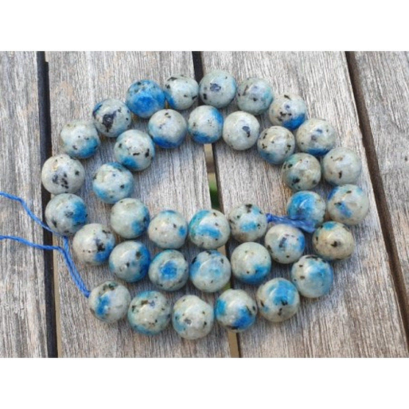 K2-Azuritkette (K2 Nite Stone) 10mm