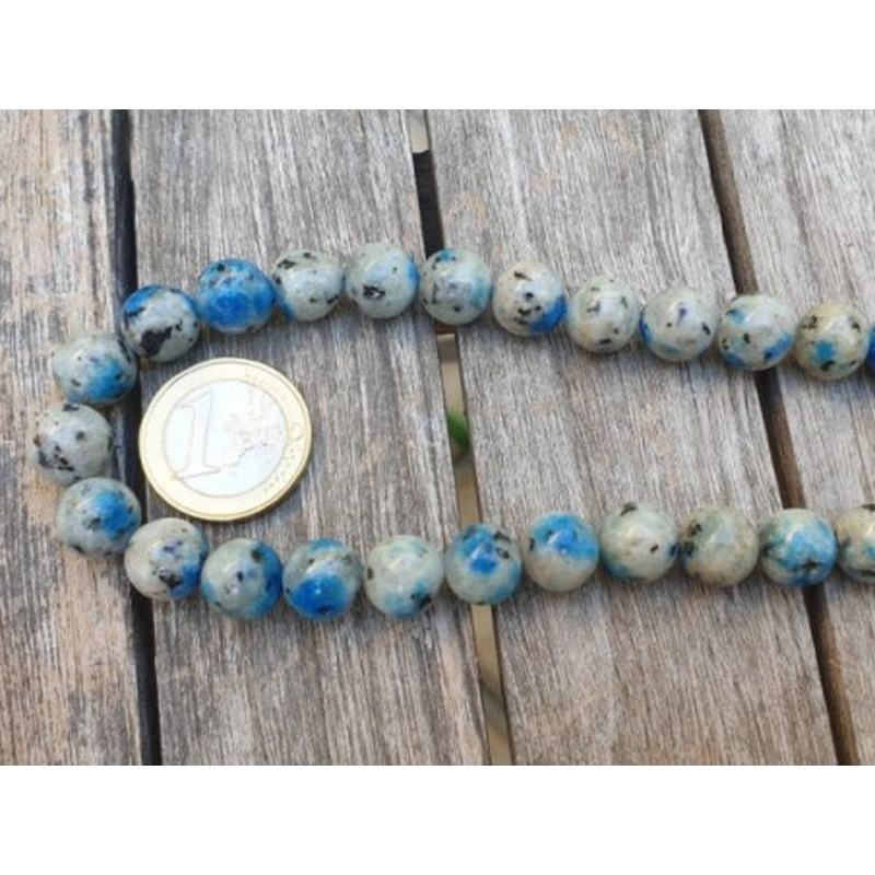 K2-Azuritkette (K2 Nite Stone) 10mm