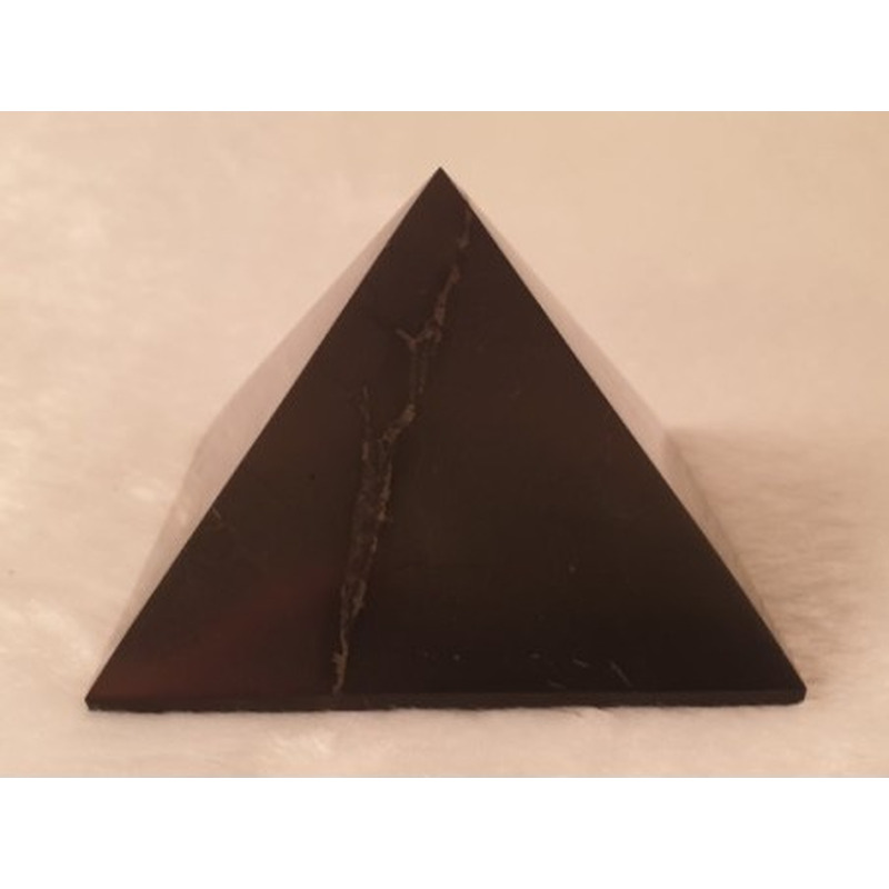 Schungit (Shungit) Pyramide 80mm