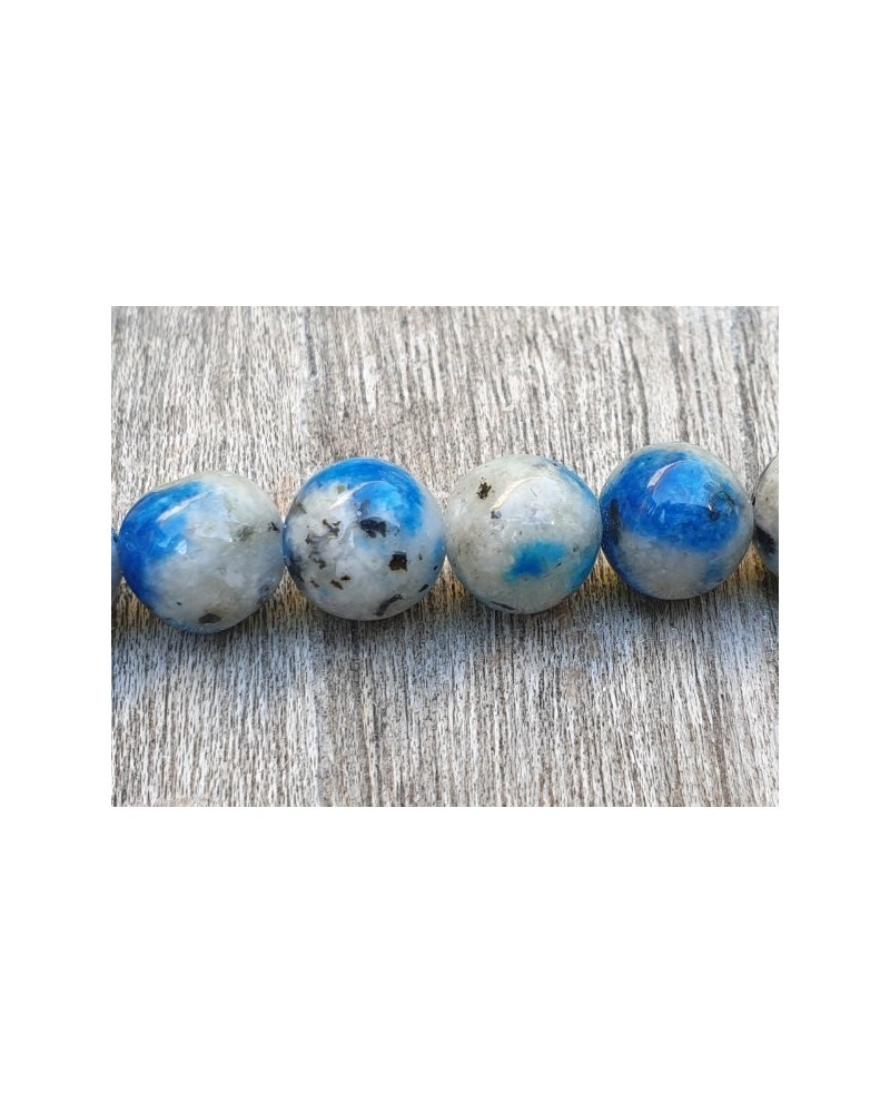 K2-Azuritkette (K2 Nite Stone) 8mm