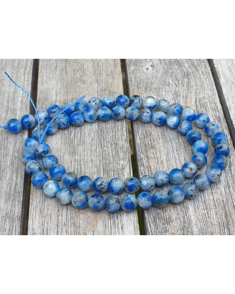K2-Azuritkette (K2 Nite Stone) 6mm