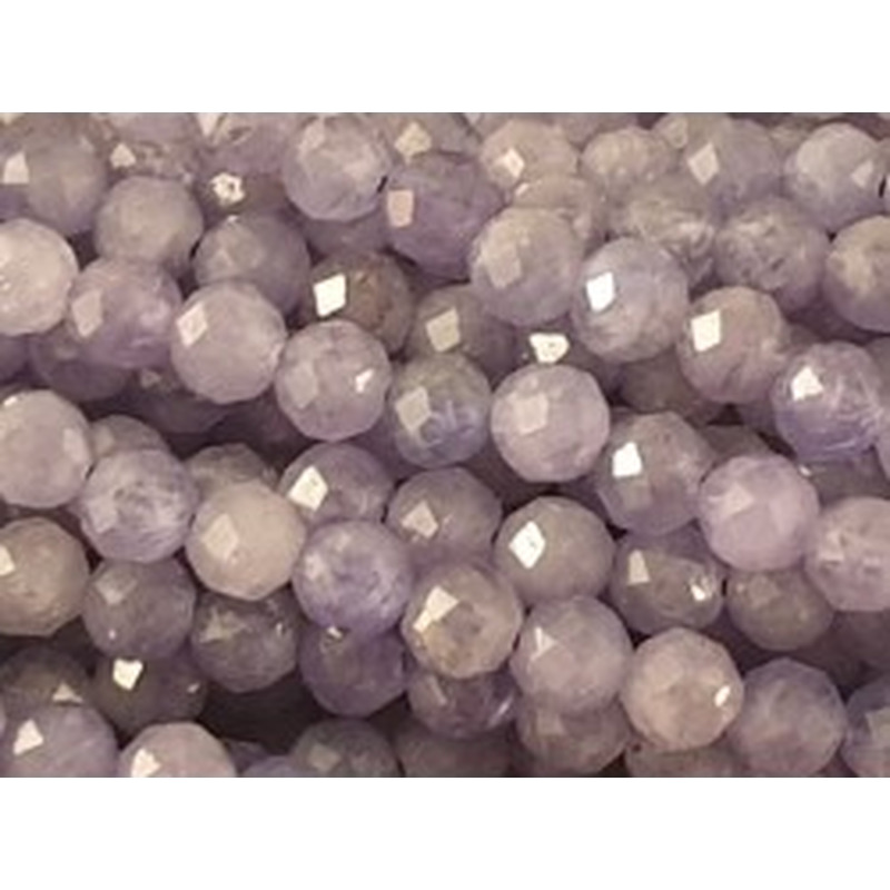Tansanitkette facettiert 4mm
