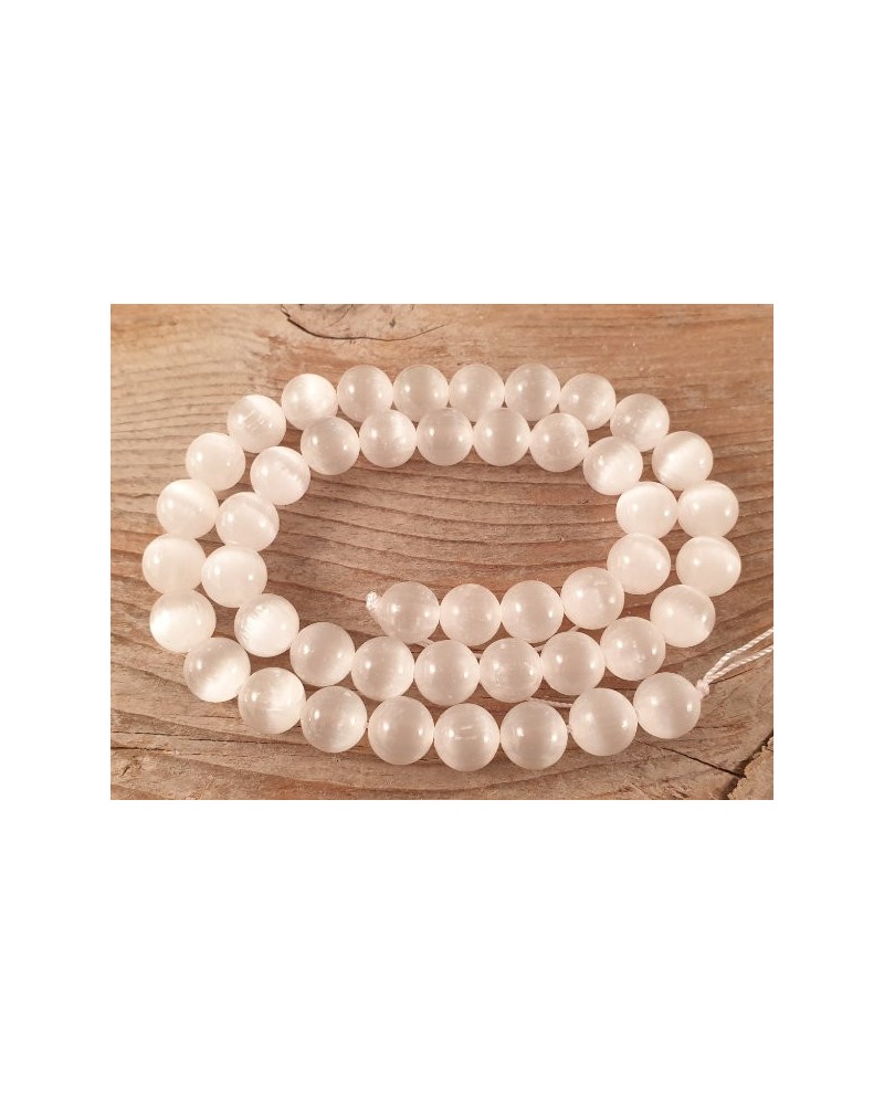 Selenitkette 8mm