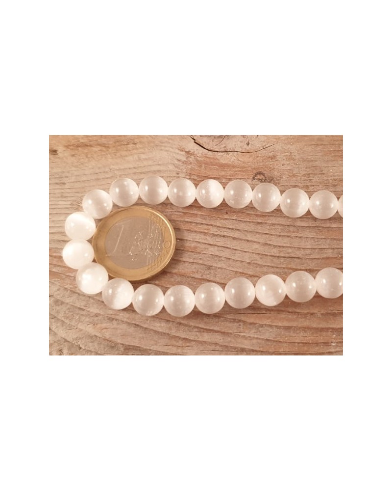 Selenitkette 8mm