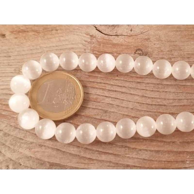 Selenitkette 8mm