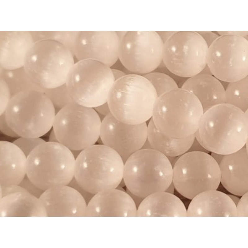 Selenitkette 8mm