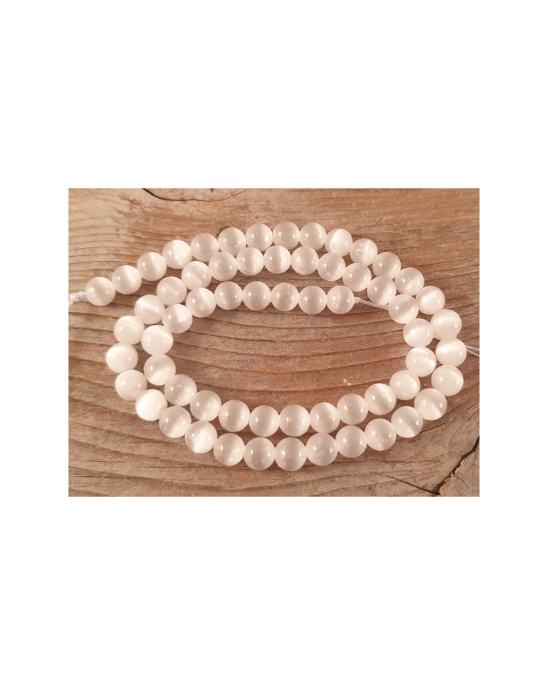 Selenitkette 6mm