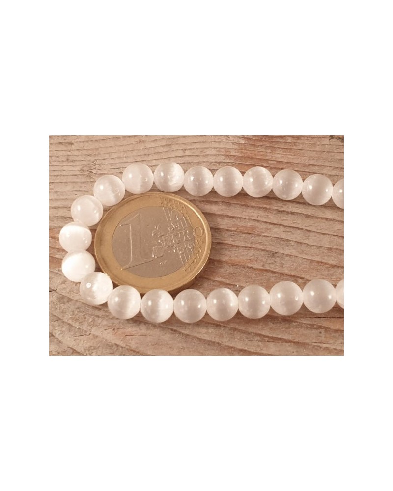 Selenitkette 6mm