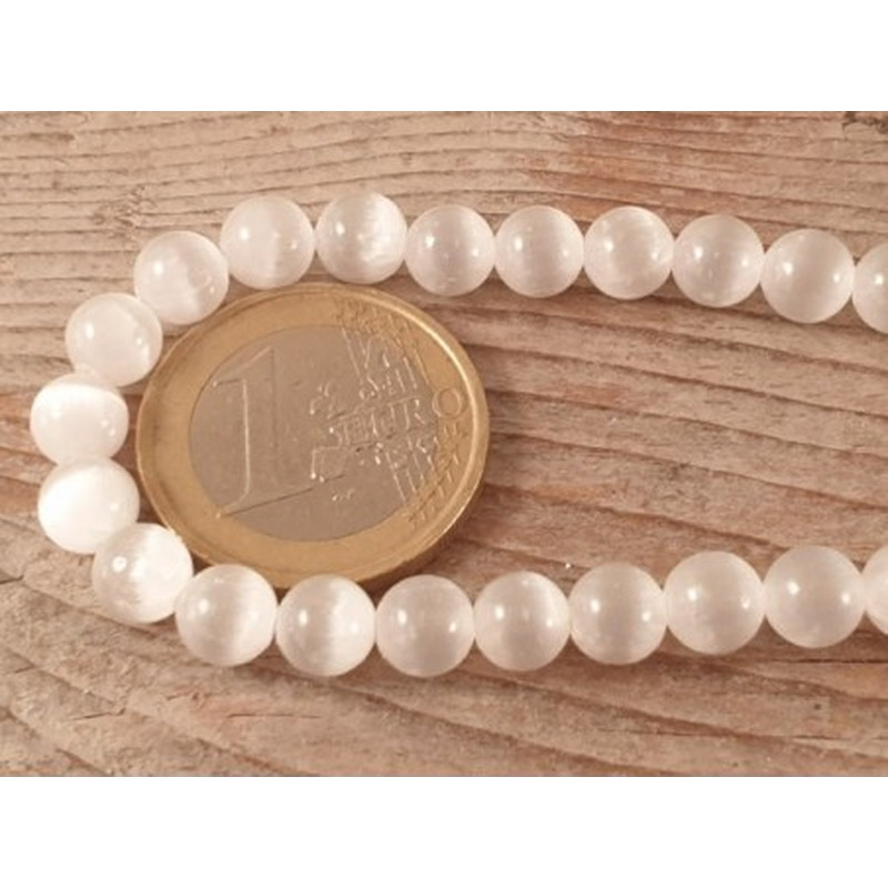 Selenitkette 6mm