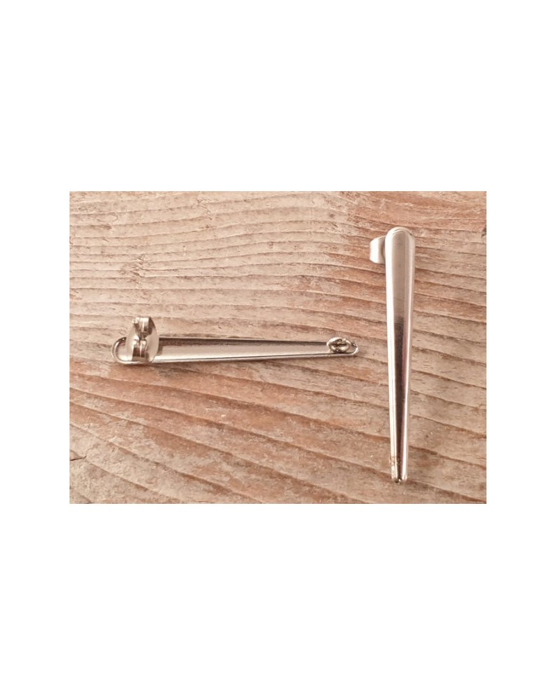 Ohrstecker 35mm (2 Stk), Edelstahl