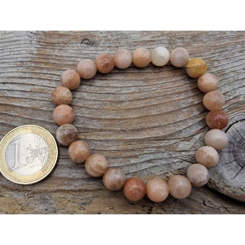 Mondstein 8mm Armband