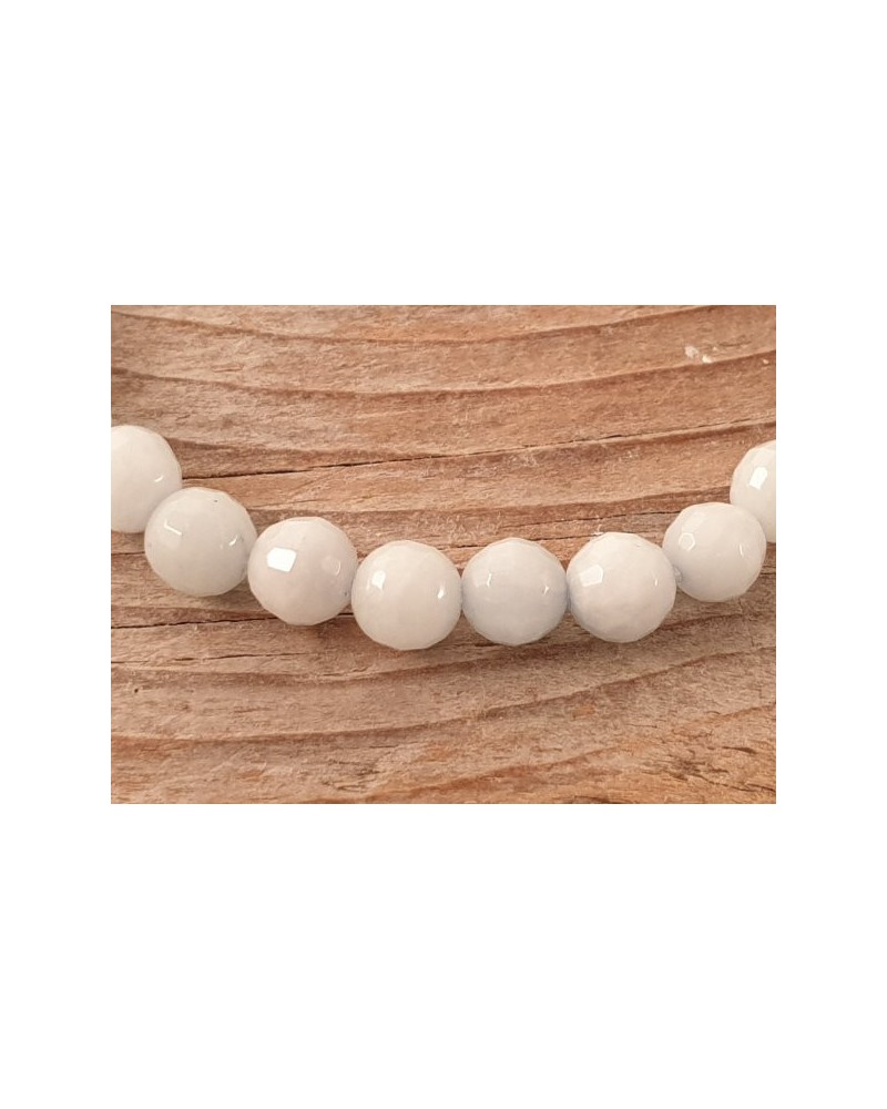 Aquamarin Armband facettiert 6mm