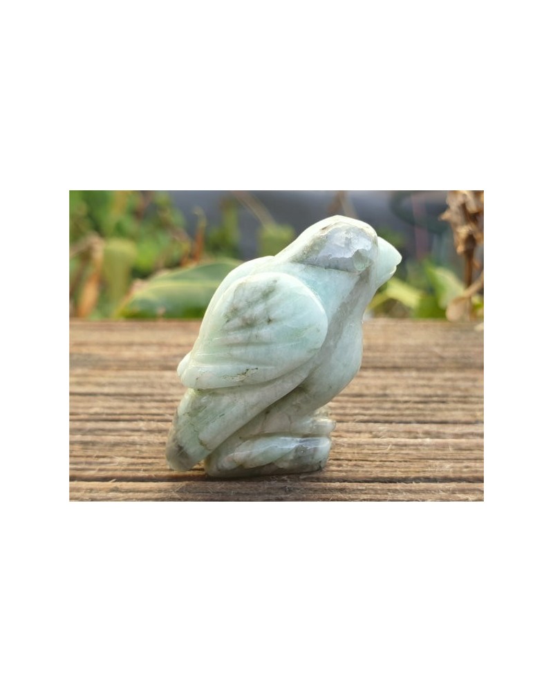 Smaragd (Beryll) Vogel 32mm