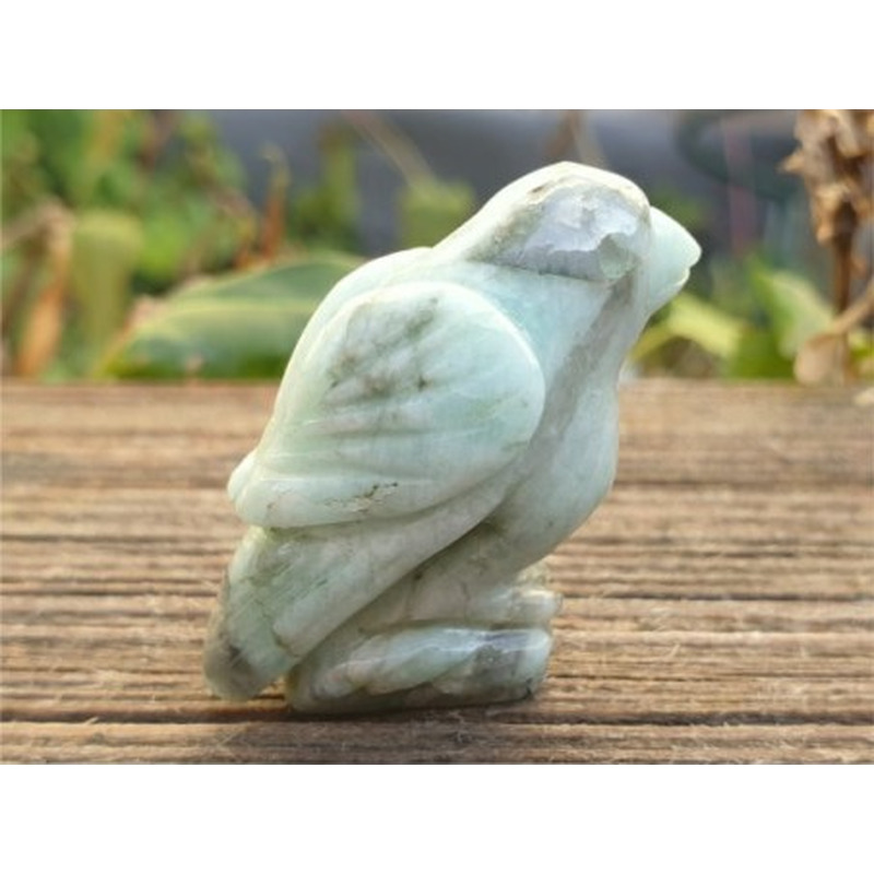 Smaragd (Beryll) Vogel 32mm