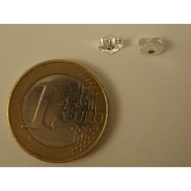 Ohrsteckerverschluss aus Silber