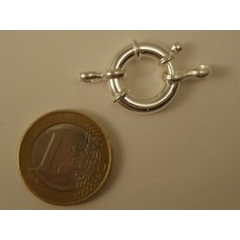 Federring 18mm, 925 Silber 2
