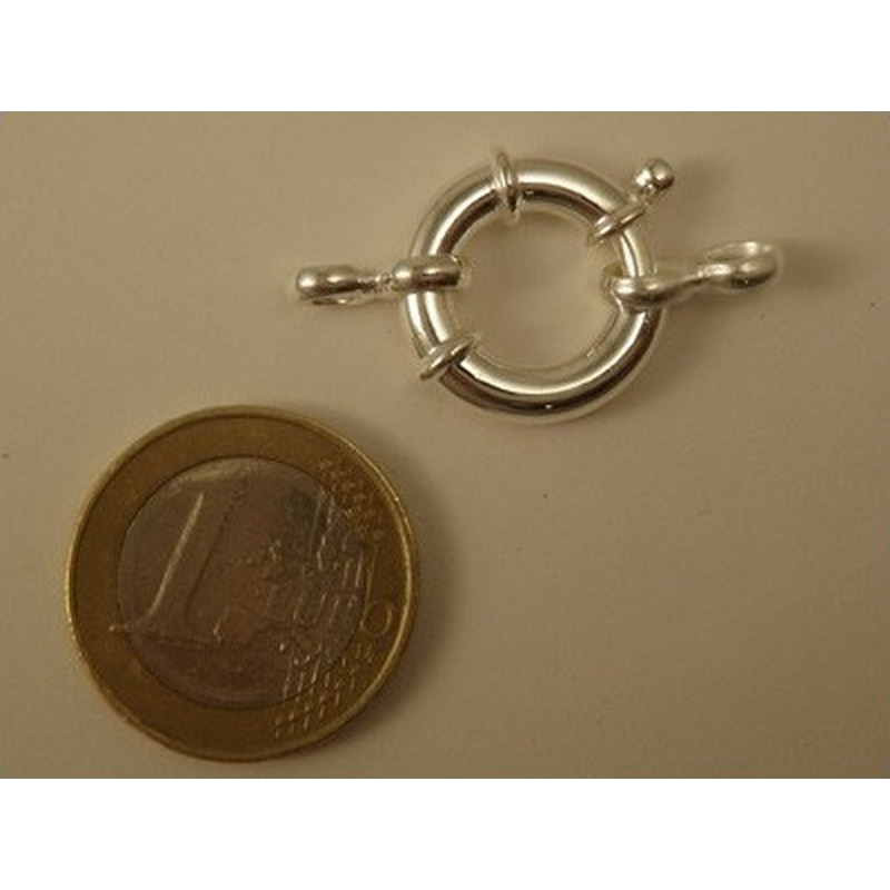 Federring 18mm, 925 Silber