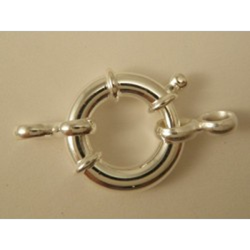 Federring 18mm, 925 Silber