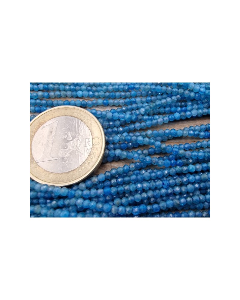 Apatitkette facettiert 2mm