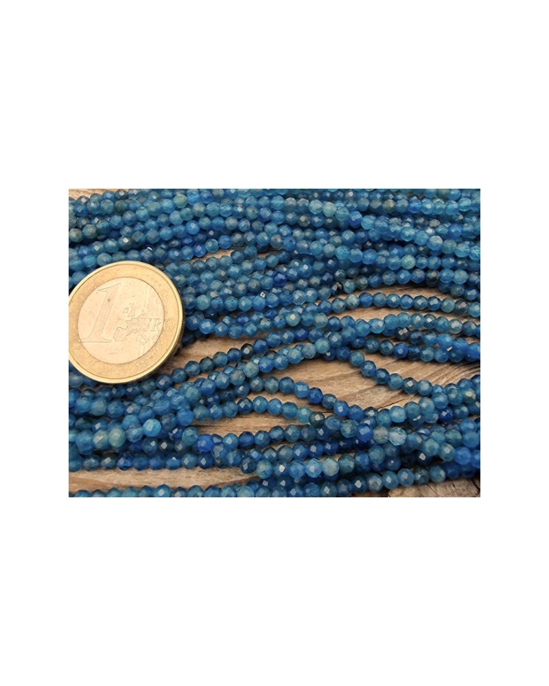 Apatitkette facettiert 3mm