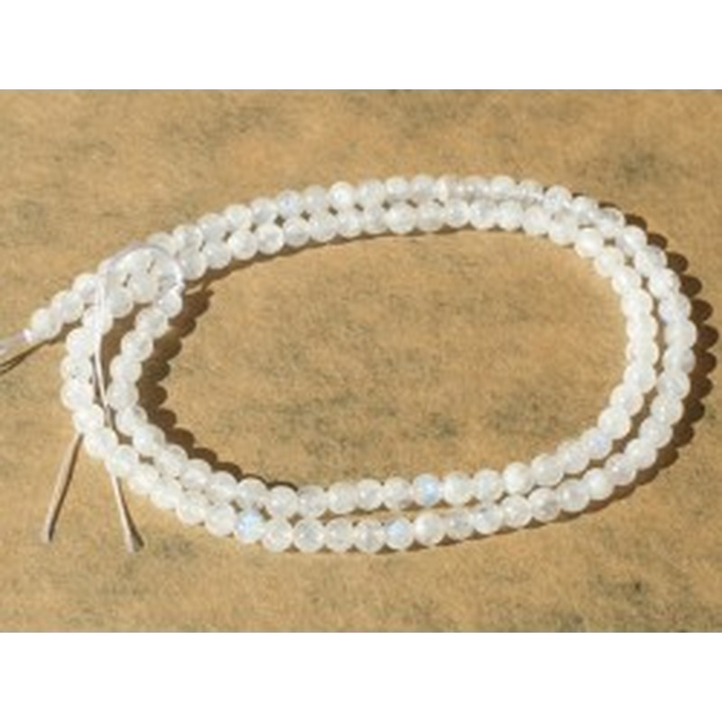 Mondsteintkette 4mm 2