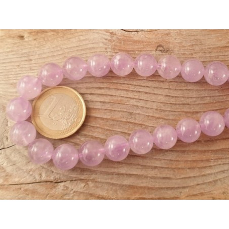 Lavendelamethystkette (Lavendelquarz) 10mm