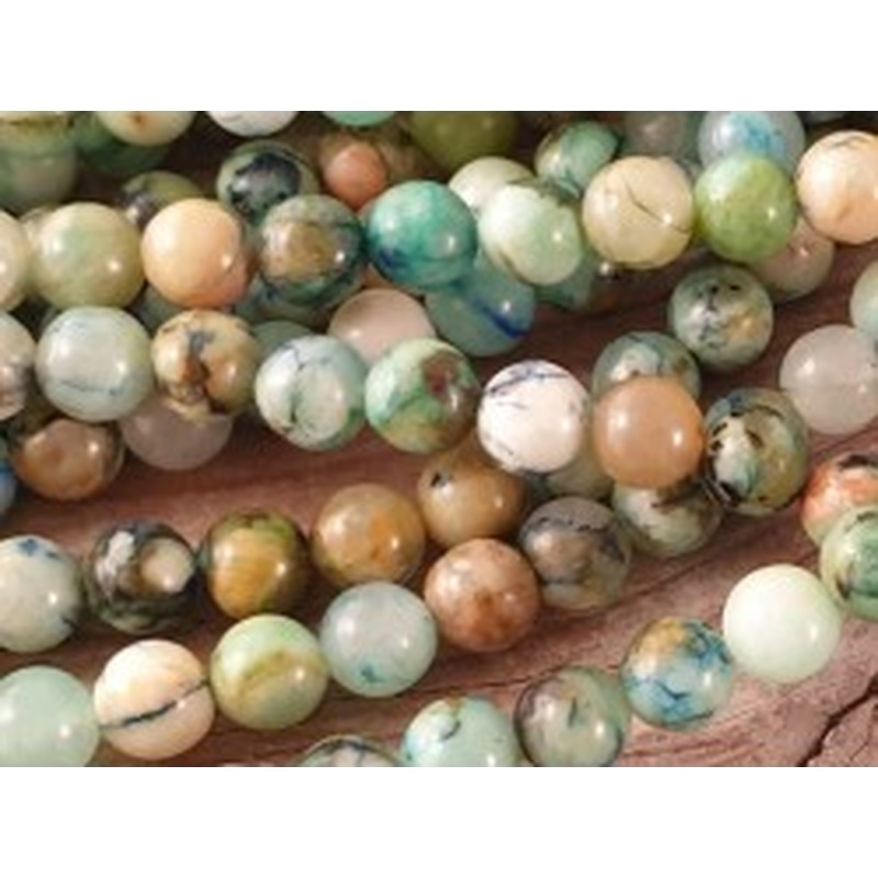 Chrysokollimitatkette 6mm