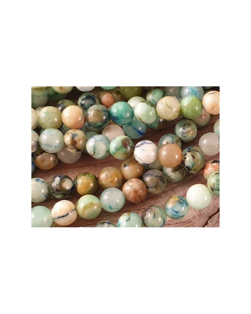 Chrysokollimitatkette 6mm