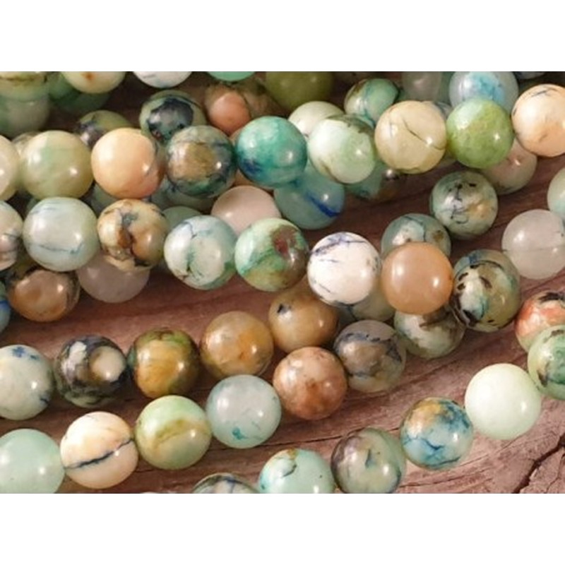 Chrysokollimitatkette 6mm