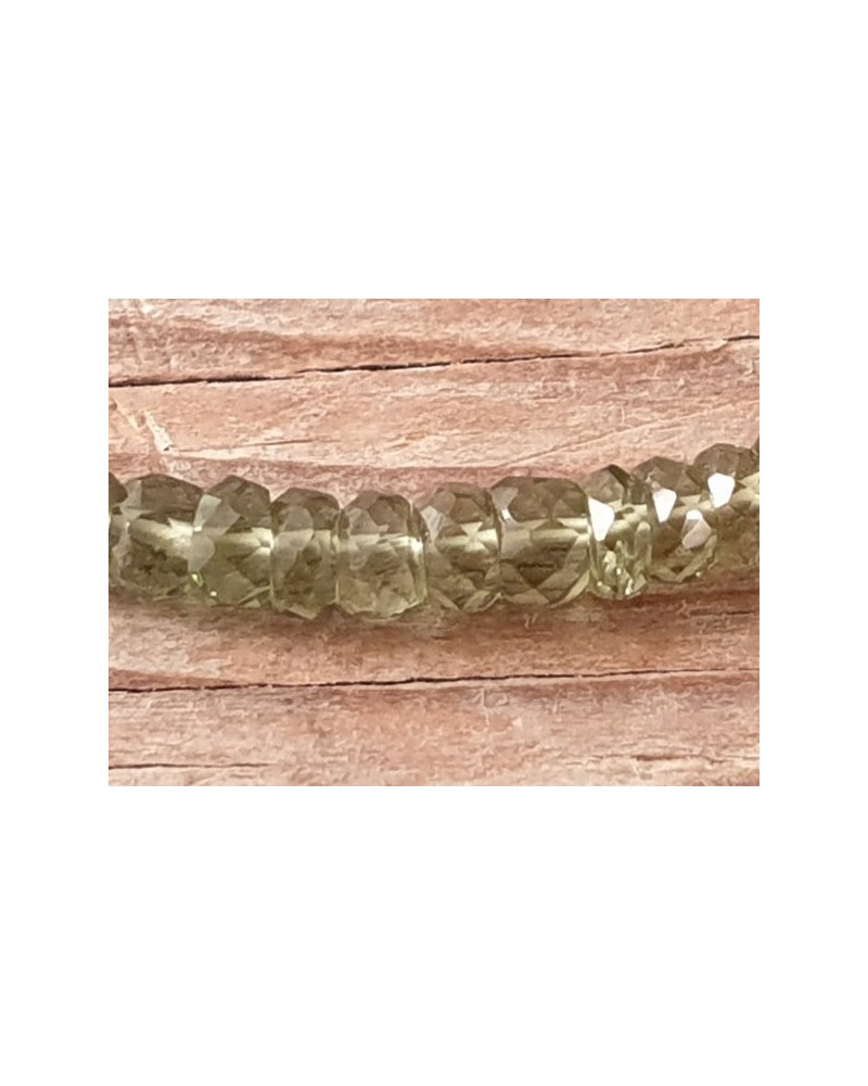 Moldavitkette (Tektit) 3-3.5mm