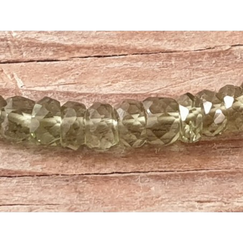 Moldavitkette (Tektit) 3-3.5mm