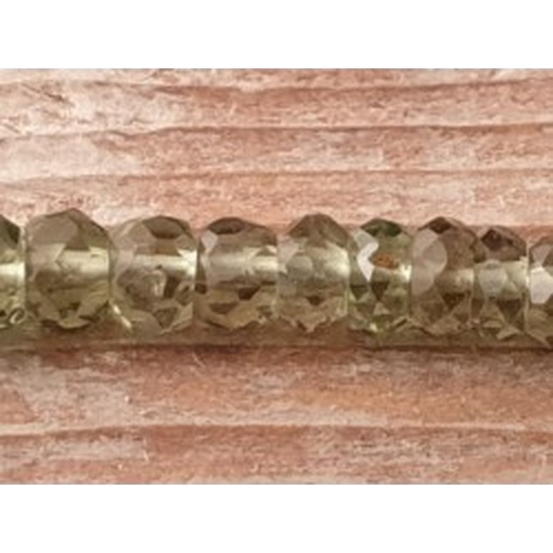 Moldavitkette (Tektit) 3-3.5mm 2