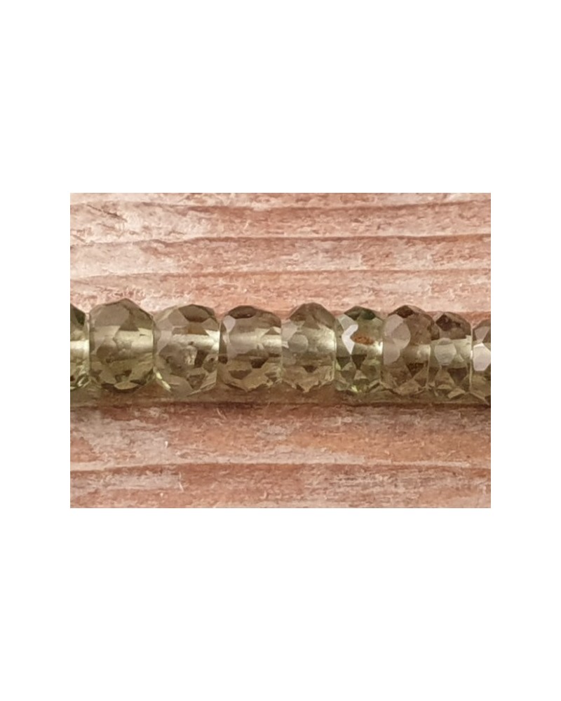 Moldavitkette (Tektit) 3-3.5mm