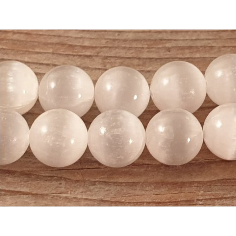 Selenitkette 10mm