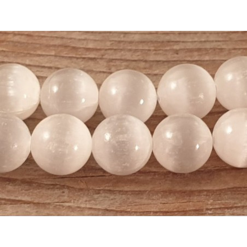 Selenitkette 10mm