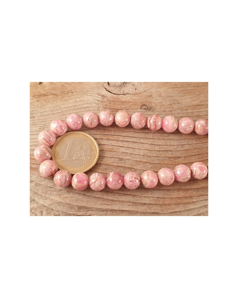 Rhodochrositkette 8mm