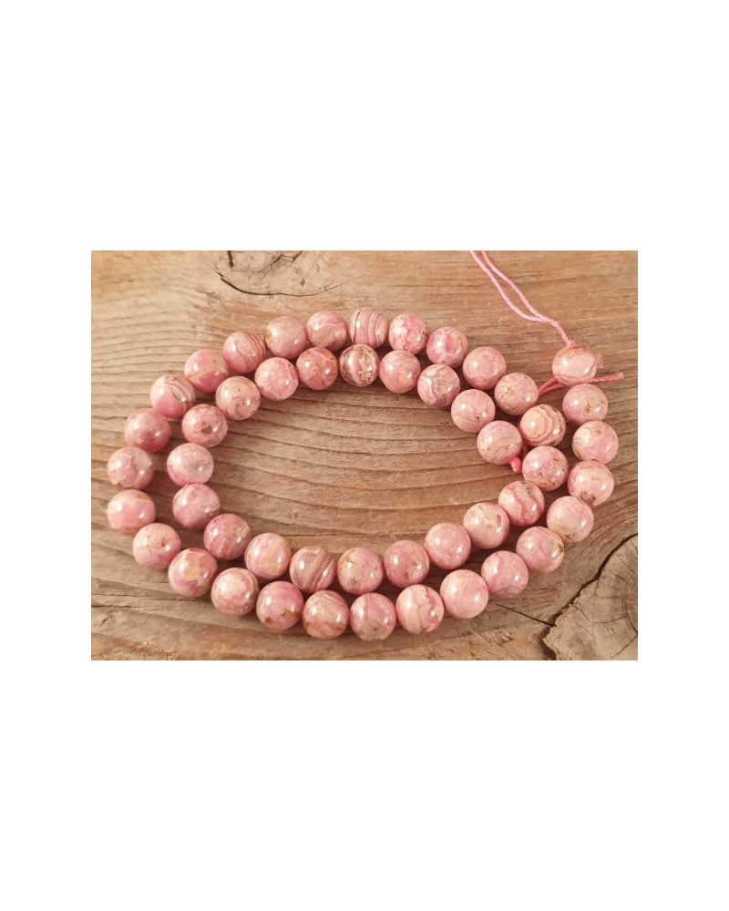 Rhodochrositkette 8mm