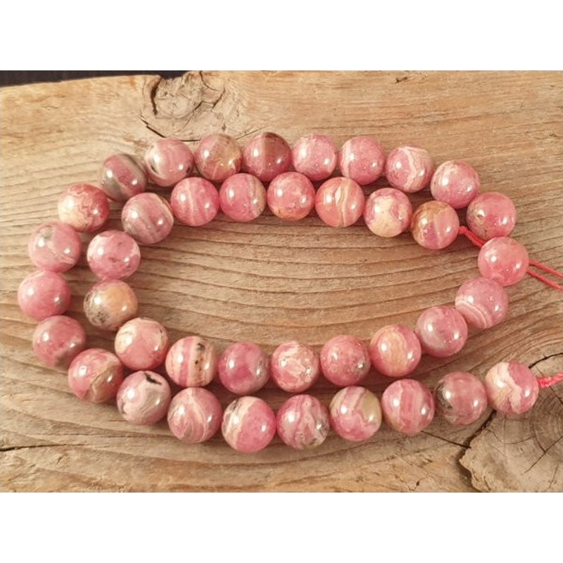 Rhodochrositkette 10mm