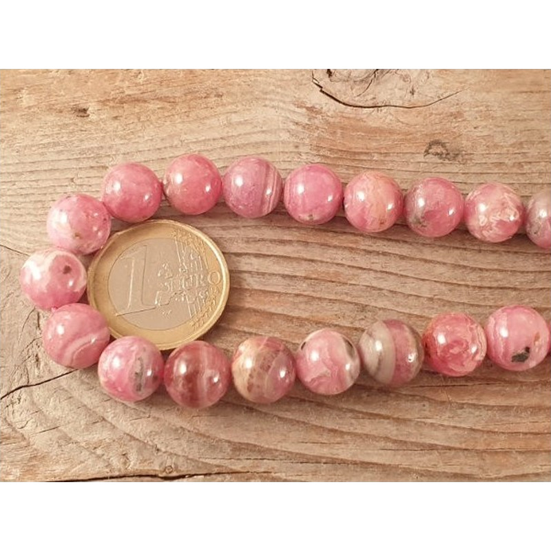 Rhodochrositkette 10mm