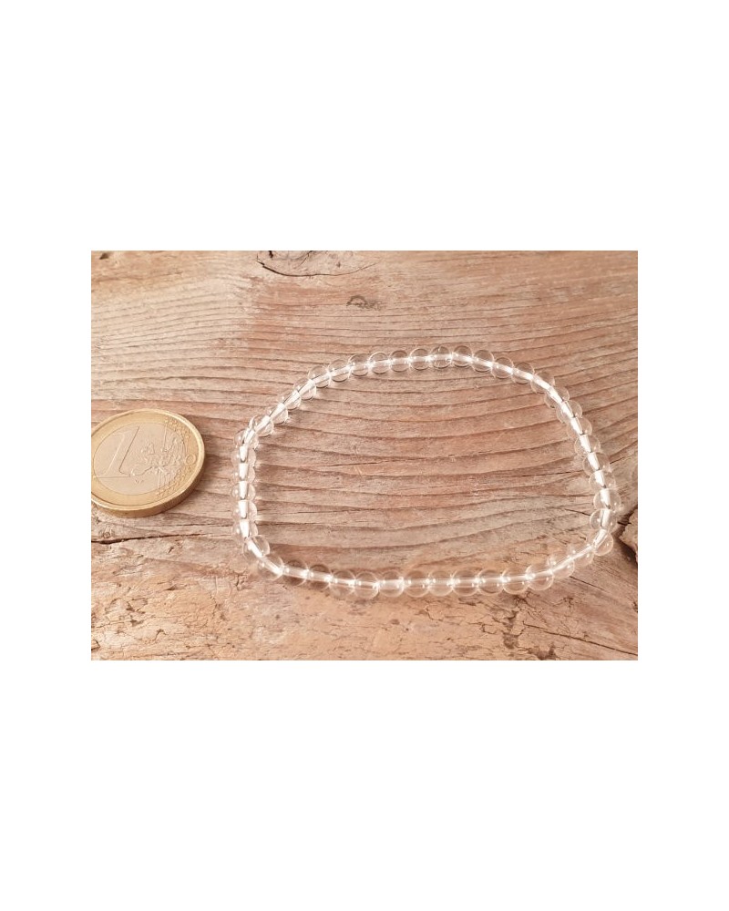 Bergkristall 4mm Armband