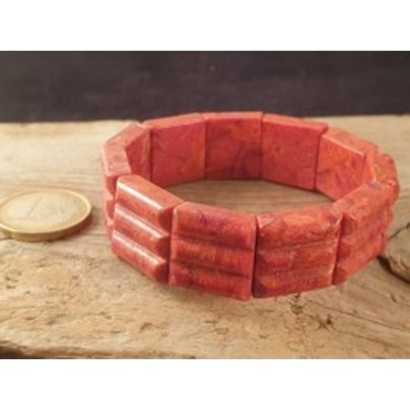 Schaumkorallekoralle Armband 18mm 2