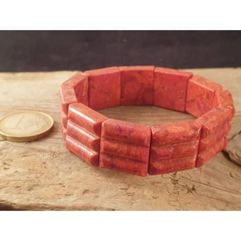 Schaumkorallekoralle Armband 18mm