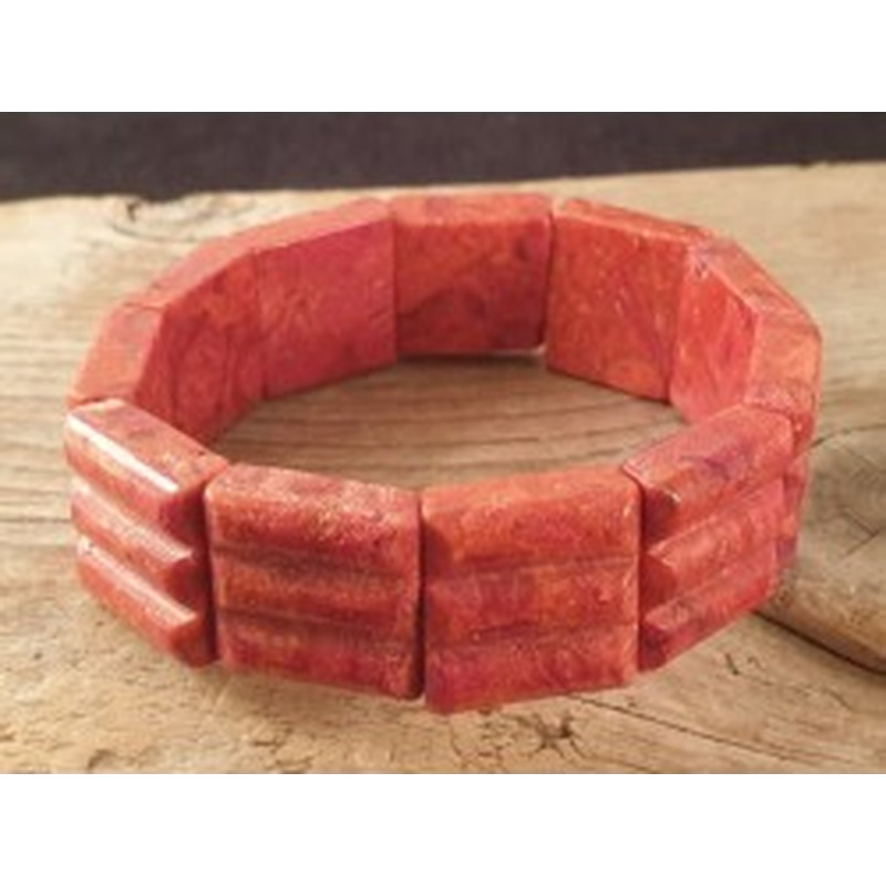 Schaumkorallekoralle Armband 18mm